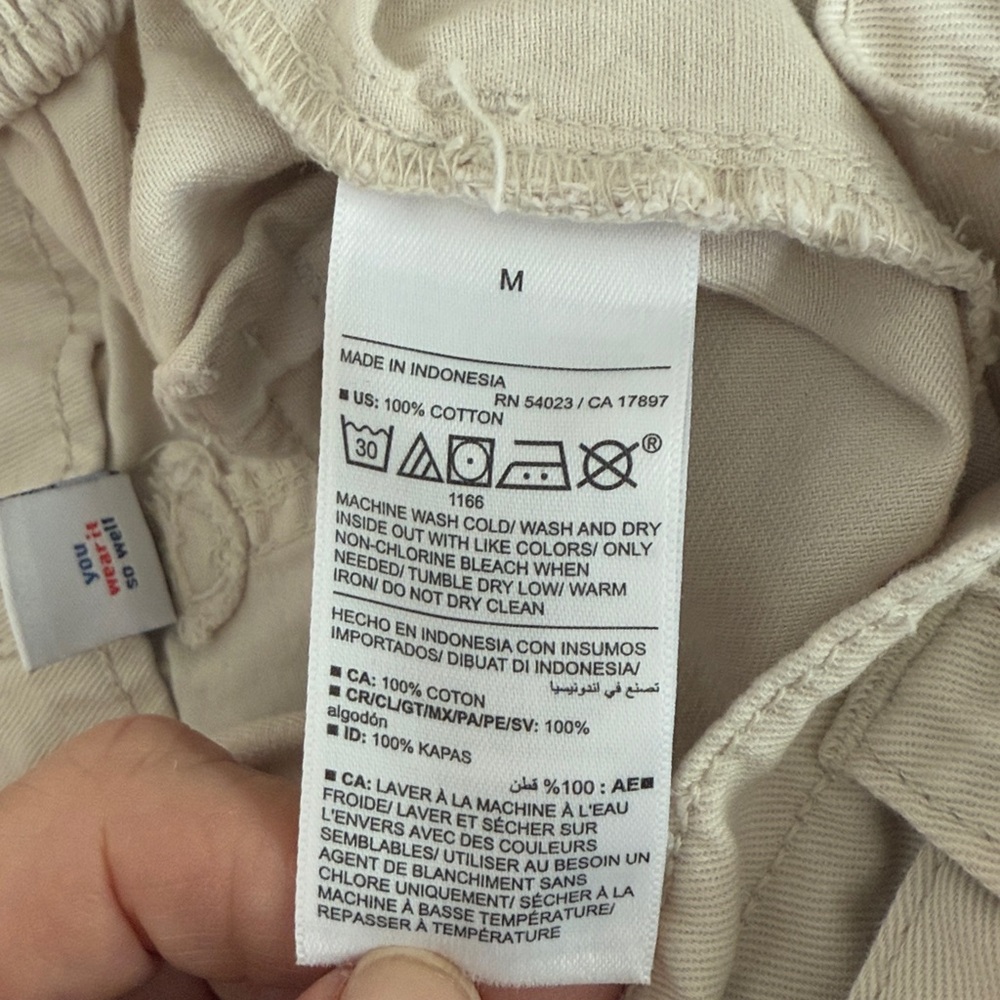 Old Navy stone colored lightweight pants Medium - Picture 8 of 8